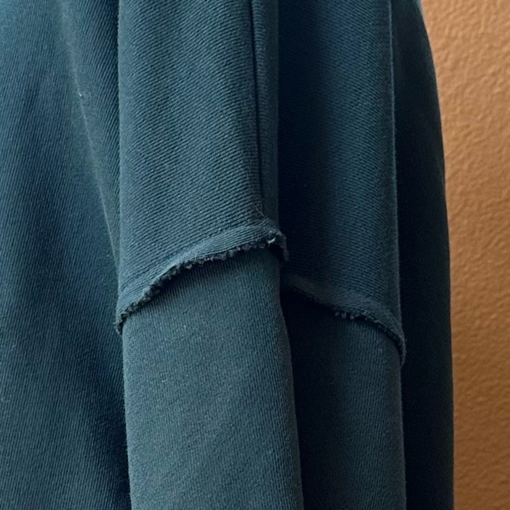 Eileen Fisher Forest Green Crewneck Sweatshirt Size Large New Without Tags! - Picture 10 of 10